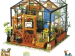 Robotime mini greenhouse – creative kit with LED lighting