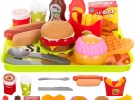 Kids’ fast food play set (26 pieces)