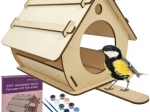 Wooden bird feeder DIY kit for assembly and painting Maaleo - 1 piece