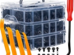 Xtrobb set of car upholstery clips with pullers