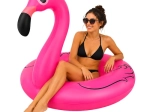 Inflatable Flamingo Swim Ring Trizand 102 cm