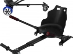 Trizand add-on go-kart for hoverboard with adjustable length