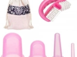 Soulima silicone Chinese cupping set with massager and pouch