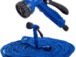 Expandable garden hose 20–60 m with spray gun
