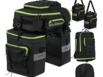 Waterproof cycling triple set TRIZAND 65 l – rear panniers and 3-in-1 backpack