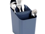 Cutlery Drainer and Stand, Grey