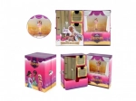 Folding jewelry box with princesses and wind-up melody