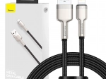 BASEUS Cafule USB‑A to Lightning Cable 1 m, 2.4 A – Black