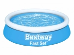 Bestway Fast Set self-supporting pool with inflatable top ring 183 × 51 cm