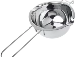 Съд за топене на восък и парафин 400 мл от неръждаема стомана