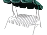 Canopy for swing 163 × 110 cm textile dark green