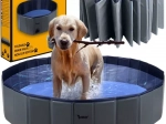 Foldable dog paddling pool Purlov 120 × 30 cm