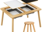 Kruzzel wooden sensory table with chair XL