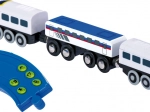 Electric Train with Remote Control for Wooden Railways SMALL FOOT Maxim