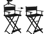 Beautylushh make-up chair with headrest