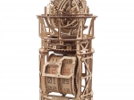 Ugears дървен механичен модел на часовников механизъм с турбийон