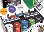 Malatec Texas Hold'em poker set in a metal tin (200 chips)
