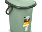 Tourist Toilet GreenBlue Green-Grey