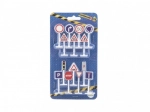 Traffic Signs – Educational Set of 14 pcs, 5.5 cm Plastic Models