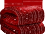 Ruhhy soft warm blanket 160 × 200 cm with a winter motif + 2 pillowcases 40 × 40 cm