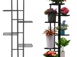 RUHHY flower stand 106 cm, 6-tier metal loft