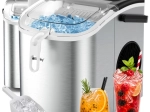 Ледогенератор Ruhhy 1,2 l сребърен 12 kg/24 h