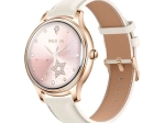COLMI L28 Smartwatch Gold with Leather Strap
