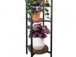 Ruhhy стойка за цветя 80 см, 3-етажна метална loft