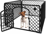 Dog and puppy playpen 90 × 90 × 60 cm
