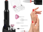 Soulima bezdrátová profesionální elektrická bruska na nehty USB-C se sadou nástavců - 1 kus