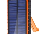 Соларна външна батерия с ръчка (динамо) 12000 mAh – сива