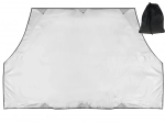 Magnetic windshield cover against sun and frost