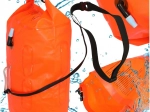 Swimming Safety Buoy with 20L Dry Storage and Whistle